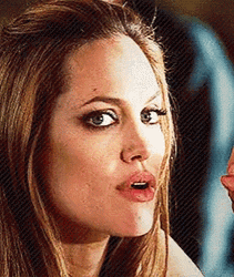 Angelina Jolie Arrogant Looks GIF