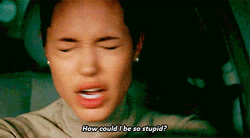 Angelina Jolie Confused Sped Up In Car GIF