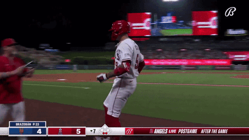 Angels And Padres Baseball Game GIF