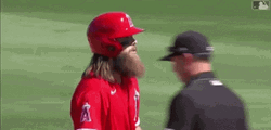 Angels In The Outfield Brandon Marsh  Walking GIF