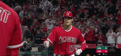 Angels In The Outfield Shohei Ohtani  Shakes Hand GIF