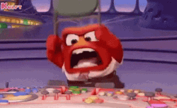 Anger Angry Sticker Ruining Things GIF