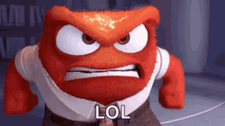 Anger Inside Out LOL GIF