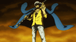Angry And Serious Trafalgar Law GIF