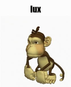 Angry Animated Monkey Dancing Lux GIF