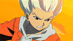 Angry Anime Shuuya Gouenji GIF