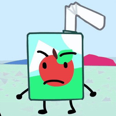 Angry Apple Juice Box GIF