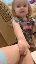 Angry Baby Girl GIF