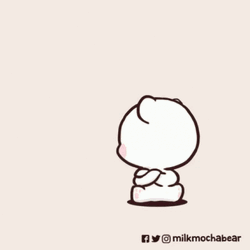 Angry Bear Cute Couple Sticker GIF
