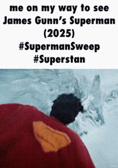 Angry Bird On James Gunn's Superman 2025 Poster GIF