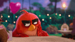 Angry Bird Rolling Eyes GIF