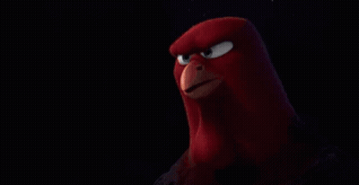 Angry Bird Says They Go Back In Time To Get Turkeys Off The Menu GIF