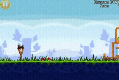 Angry Birds Game Score 3174