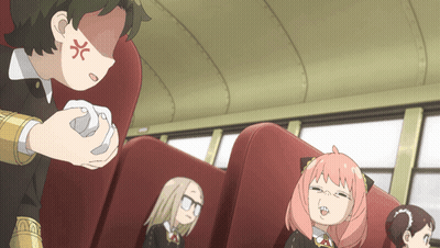 Angry Boy Holding Paper GIF