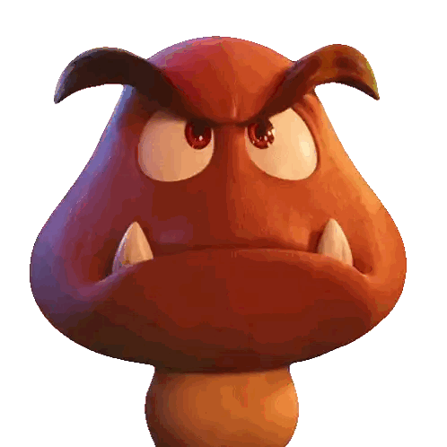 Angry Cartoon Character Sticker