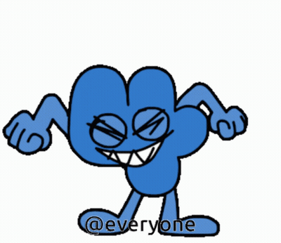 Angry Cartoon Character Saying Everyone GIF