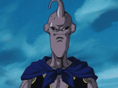 Angry Cartoon Character With Blue Scarf GIF