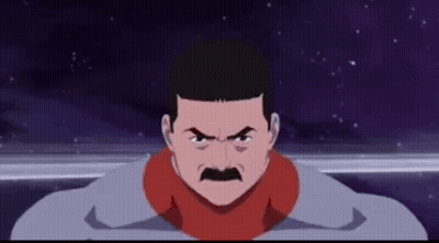 Angry Cartoon Character With Mustache GIF