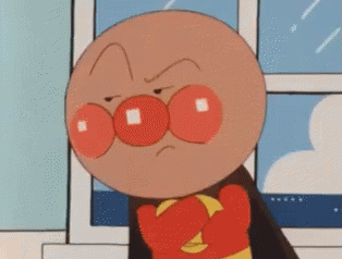 Angry Cartoon Character With Red Eyes And Yellow Shirt GIF