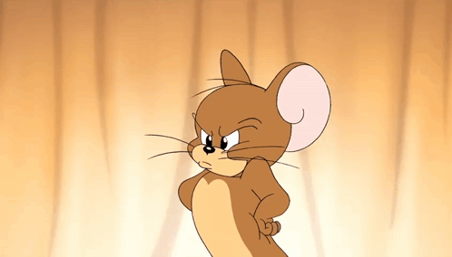 Angry Cartoon Mouse GIF