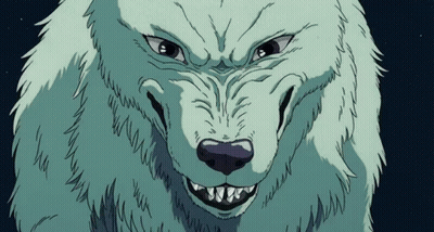 Angry Cartoon Polar Bear GIF