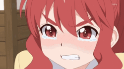 Angry Crying Anime Girl