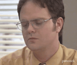 Angry Dwight Schrute
