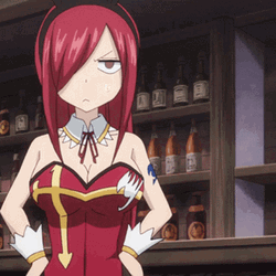 Angry Erza Scarlet Fairy Tail GIF