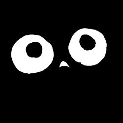 Angry Face Cute Sketch  GIF