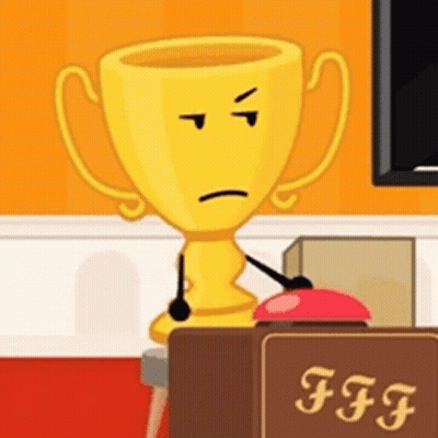 Angry Face Trophy GIF