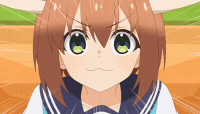 Angry Girl With Brown Hair And Green Eyes GIF