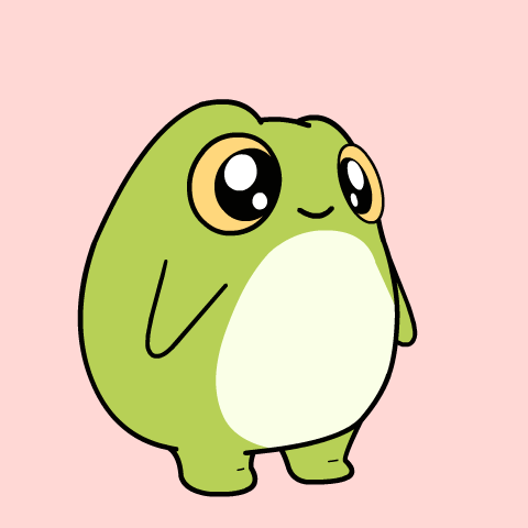 Angry Green Frog Cartoon GIF