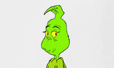 Angry Grinch Face GIF