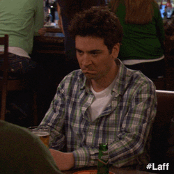 Angry How I Met Your Mother Pouting GIF