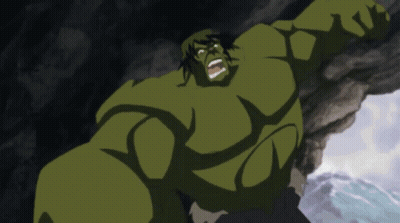Angry Hulk Cartoon GIF
