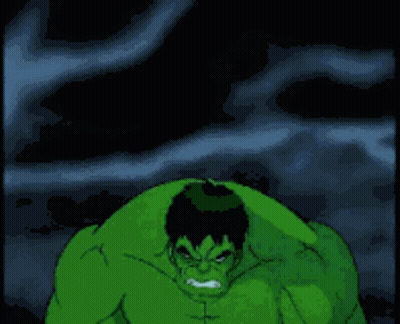 Angry Hulk Cartoon GIF