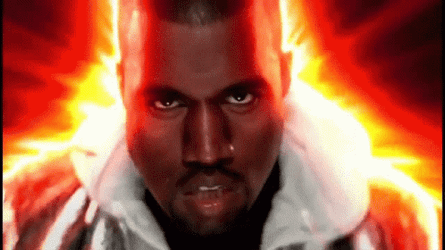 Angry Kanye West GIF