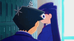 Angry Komi Can't Communicate GIF