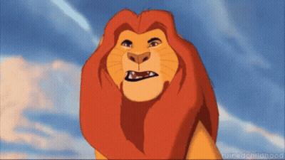 Angry Lion King Lion GIF