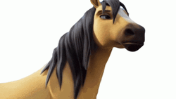 Angry Looking Horse Neigh GIF