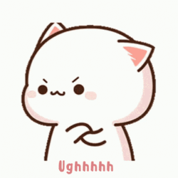 Angry Mad Animated Cute Cat GIF