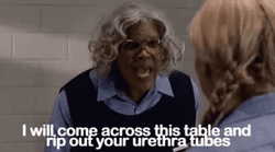 Angry Madea Simmons Tyler Perry Cursing GIF