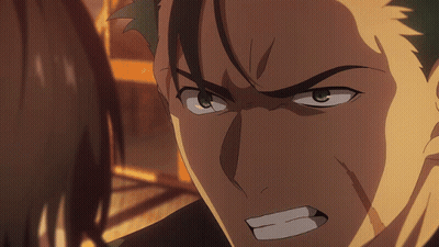 Angry Man Face Close Up GIF