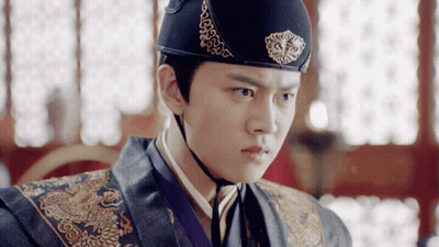 Angry Man In Hat With Lion GIF