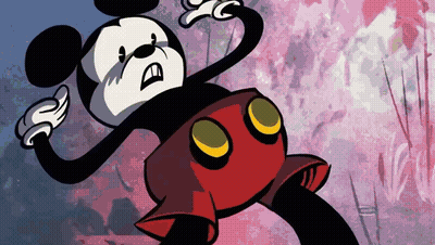Angry Mickey Mouse Cartoon GIF