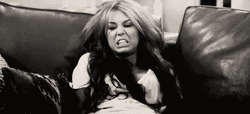 Angry Miley Cyrus