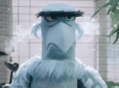 Angry Muppet GIF