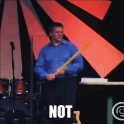 Angry Musician Not Today Satan GIF
