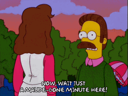 Angry Ned Flanders Hands On Hips GIF
