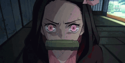 Angry Nezuko Vs Daki Intense Emotion Demon Slayer GIF